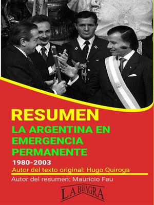 cover image of Resumen de La Argentina en Emergencia Permanente